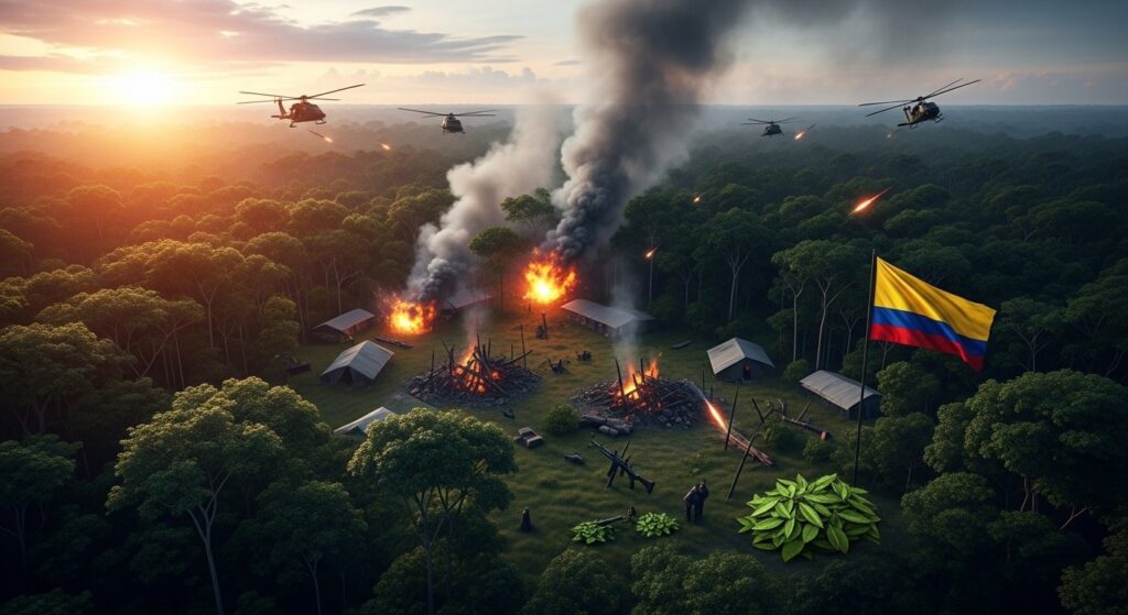 Colombie : 19 Guérilleros Tués par Frappes Aériennes