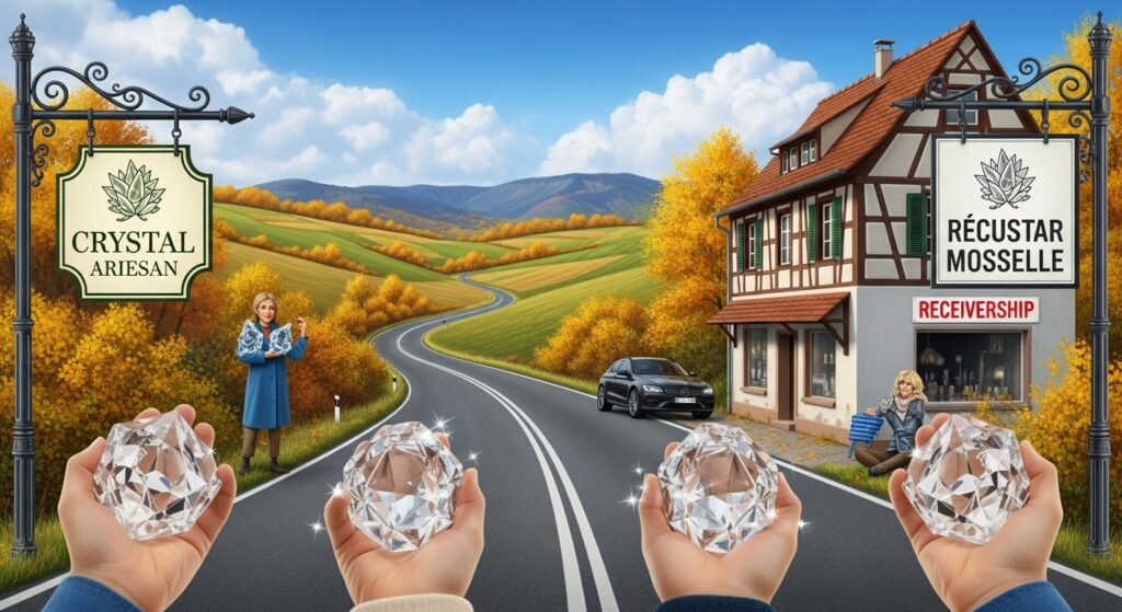 Confusion Cristalleries Montbronn 17 km