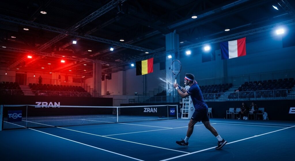 Coupe Davis 2025 : Les Bleus Outsiders mais Dangereux Face à la Belgique