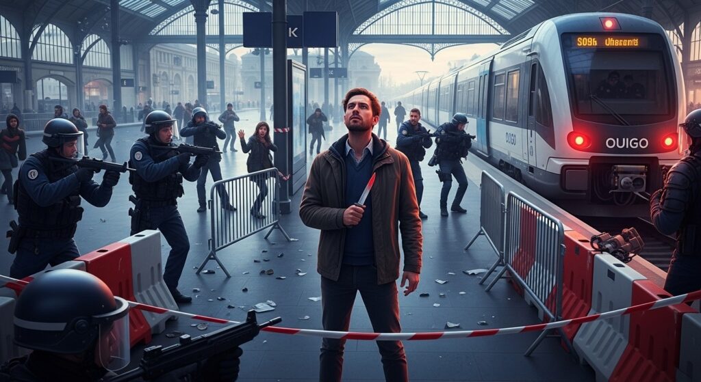 Coups de Feu Gare Montparnasse: Homme Maîtrisé