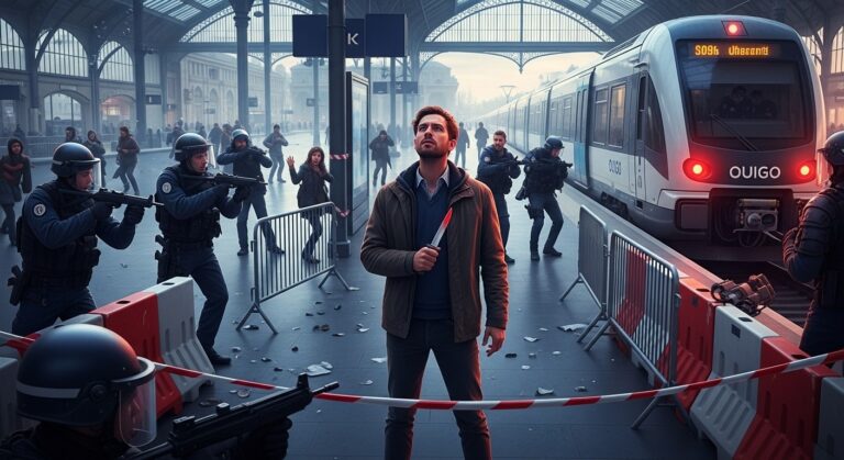 Coups de Feu Gare Montparnasse: Homme Maîtrisé