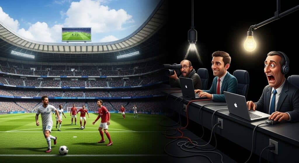 Coupure Électricité Stade Rayo Real Madrid