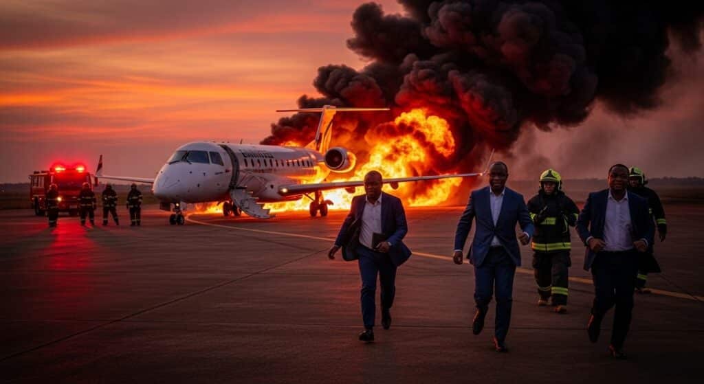 Crash d’Avion Ministériel en RDC : Tous Sauvés par Miracle