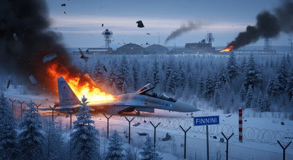 Crash Su-30 Russe Près Finlande: Pilotes Morts