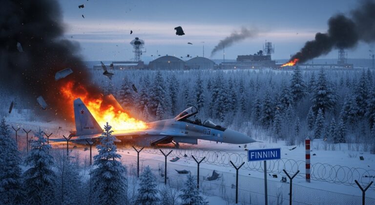 Crash Su-30 Russe Près Finlande: Pilotes Morts