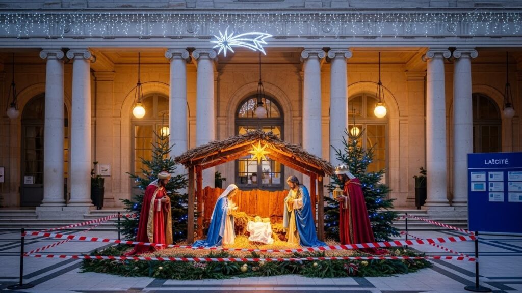 Crèche à la Mairie d’Asnières : Laïcité ou Tradition ?