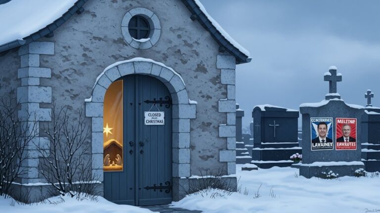 Crèche de Noël Annulée : Le Curé Pris dans les Municipales