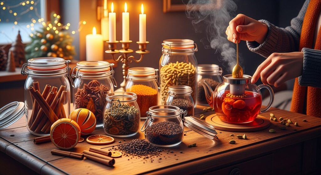 Créer Son Thé de Noël Personnalisé à Bernay