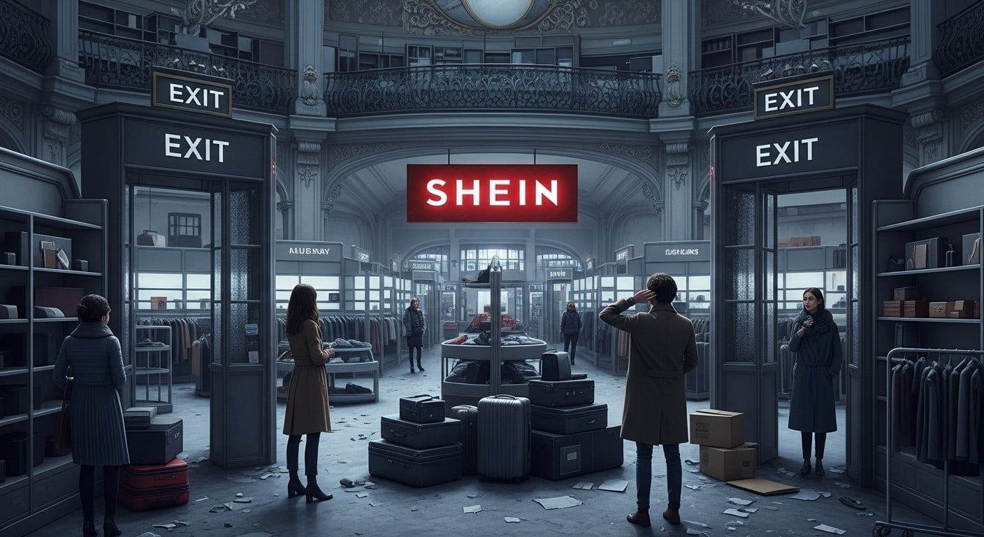 Découvrez pourquoi Dior, Guerlain et d'autres fuient le BHV à Paris face à Shein et retards de paiement. Une hémorragie qui secoue le retail de luxe.