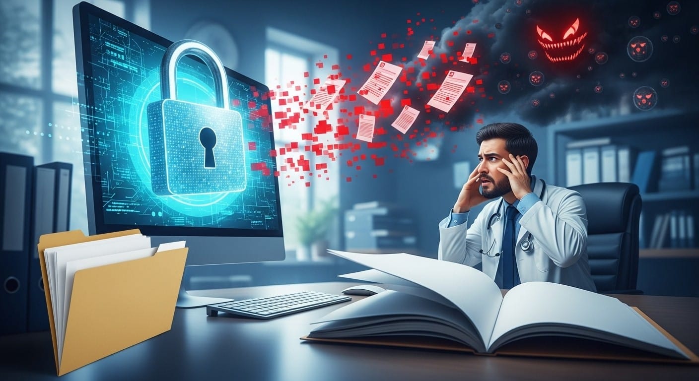 Découvrez comment une cyberattaque massive sur un logiciel médical utilisé par 80 000 pros a paralysé les consultations et menace la confidentialité des patients. Risques et solutions.