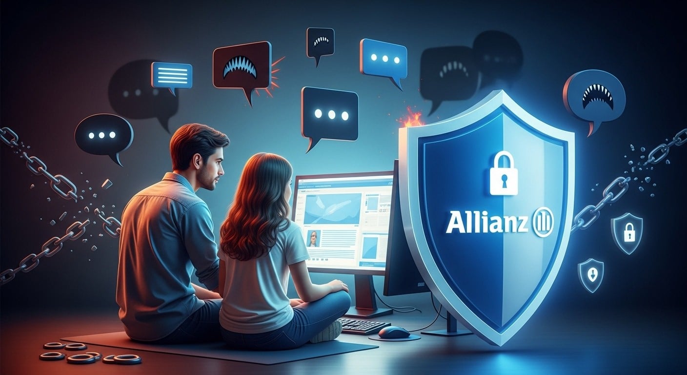 Découvrez comment Allianz sensibilise parents et ados au cyberharcèlement avec des initiatives concrètes. Des outils et conseils pour naviguer en sécurité en ligne.