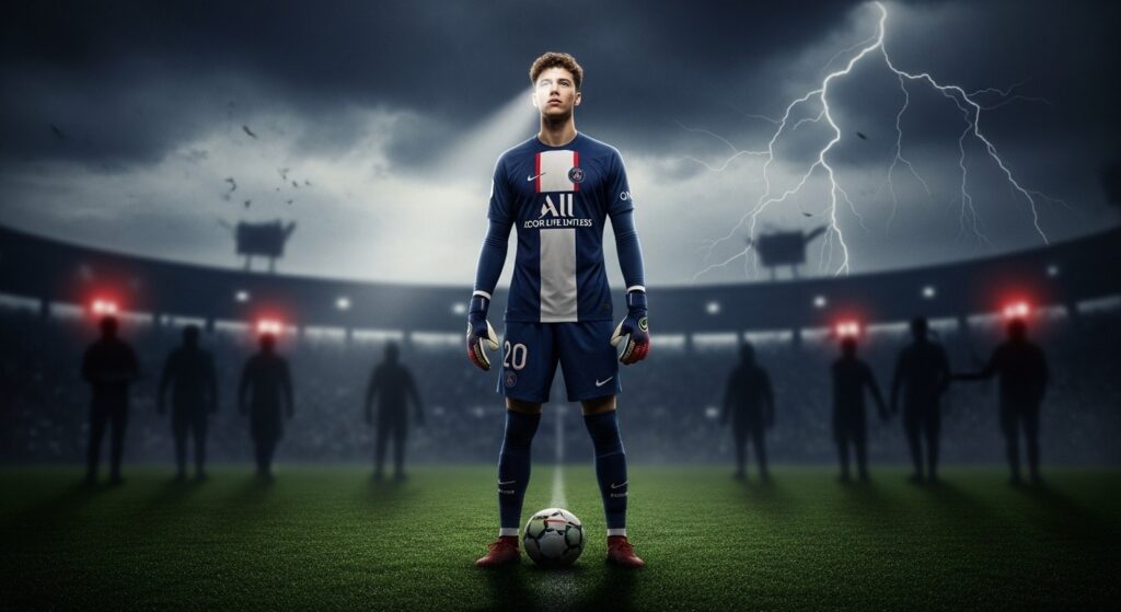 Défense de Lucas Chevalier : Un Gardien Face à la Tempête