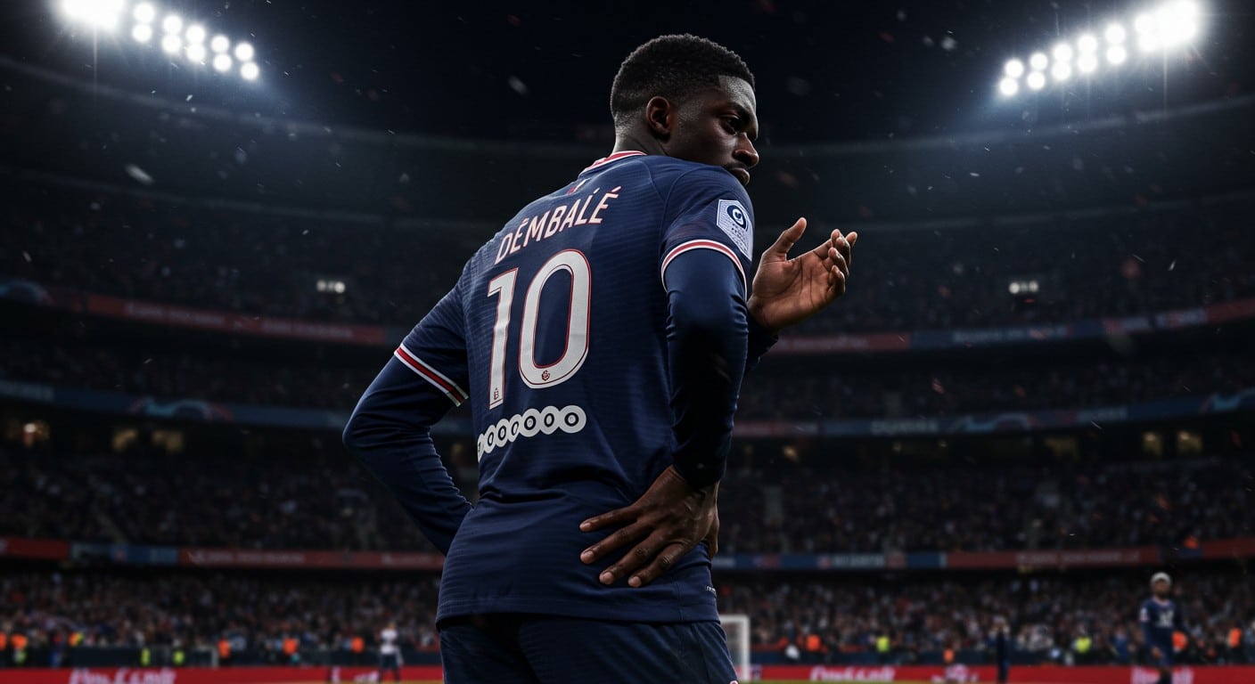 Ousmane Dembélé se plaint des ischios après PSG-Nice. Une gêne ou blessure grave avant le choc Ligue des Champions face au Bayern ? Analyse complète et enjeux.