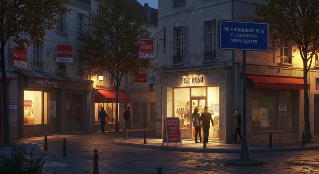 Désertification Centres-Villes : Taxe Locaux Vides Saintes