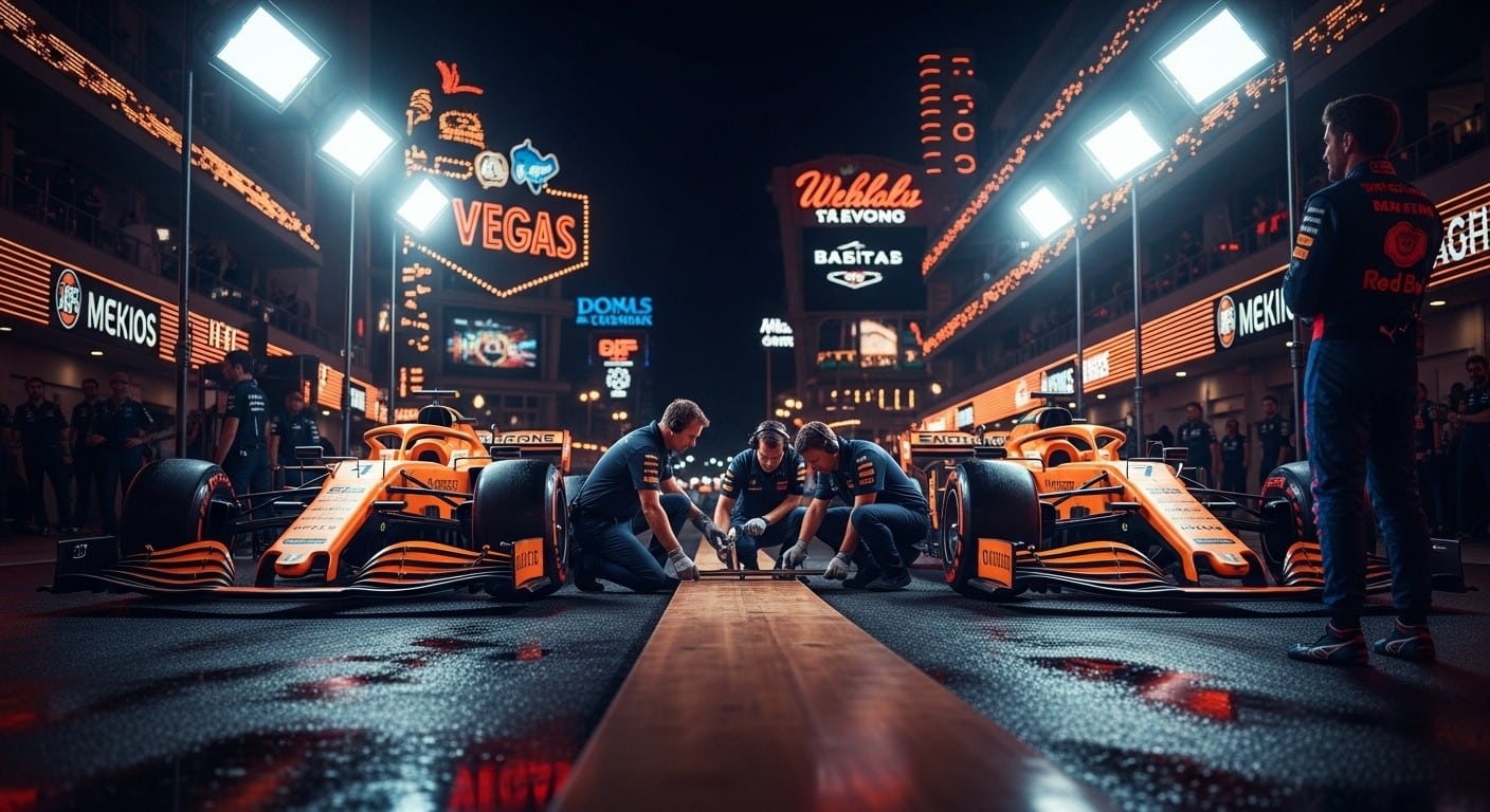 Les deux McLaren de Norris et Piastri disqualifiées à Las Vegas pour plancher hors règlement. Verstappen revient à 24 points et le Championnat 2025 explose à deux courses de la fin !