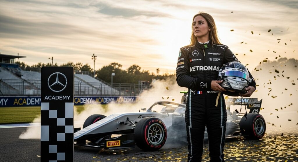 Doriane Pin Sacrée en F1 Academy : La Prochaine Star Française de F1 ?