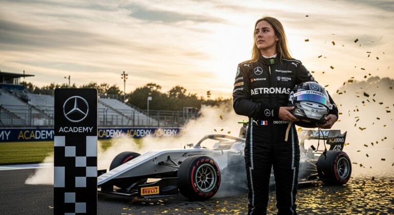Doriane Pin Sacrée en F1 Academy : La Prochaine Star Française de F1 ?