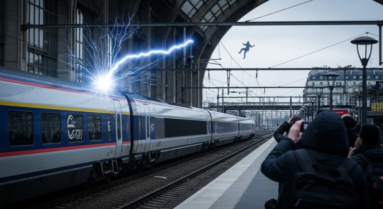 Drame Gare du Nord : Électrocuté sur un Train pour l’Eurostar