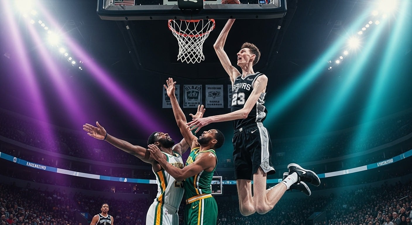 « Tu as peur de moi ! » : Draymond Green raconte son duel brûlant avec Victor Wembanyama. Un échange hilarant, un dunk monstrueux et beaucoup d’admiration derrière les mots. Le récit complet.