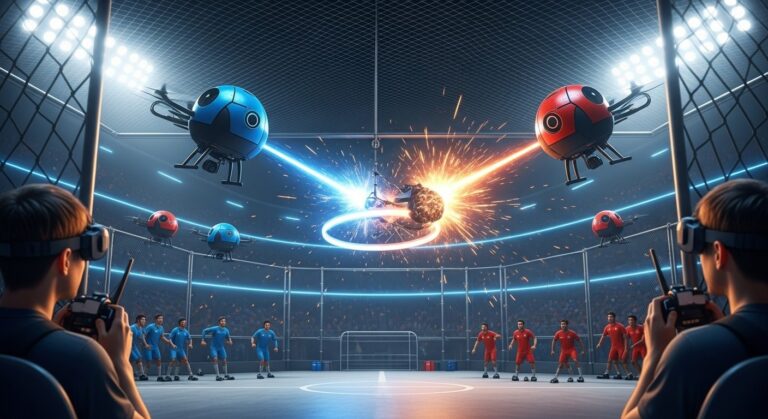 Drone Soccer : Corbeil-Essonnes aux Mondiaux