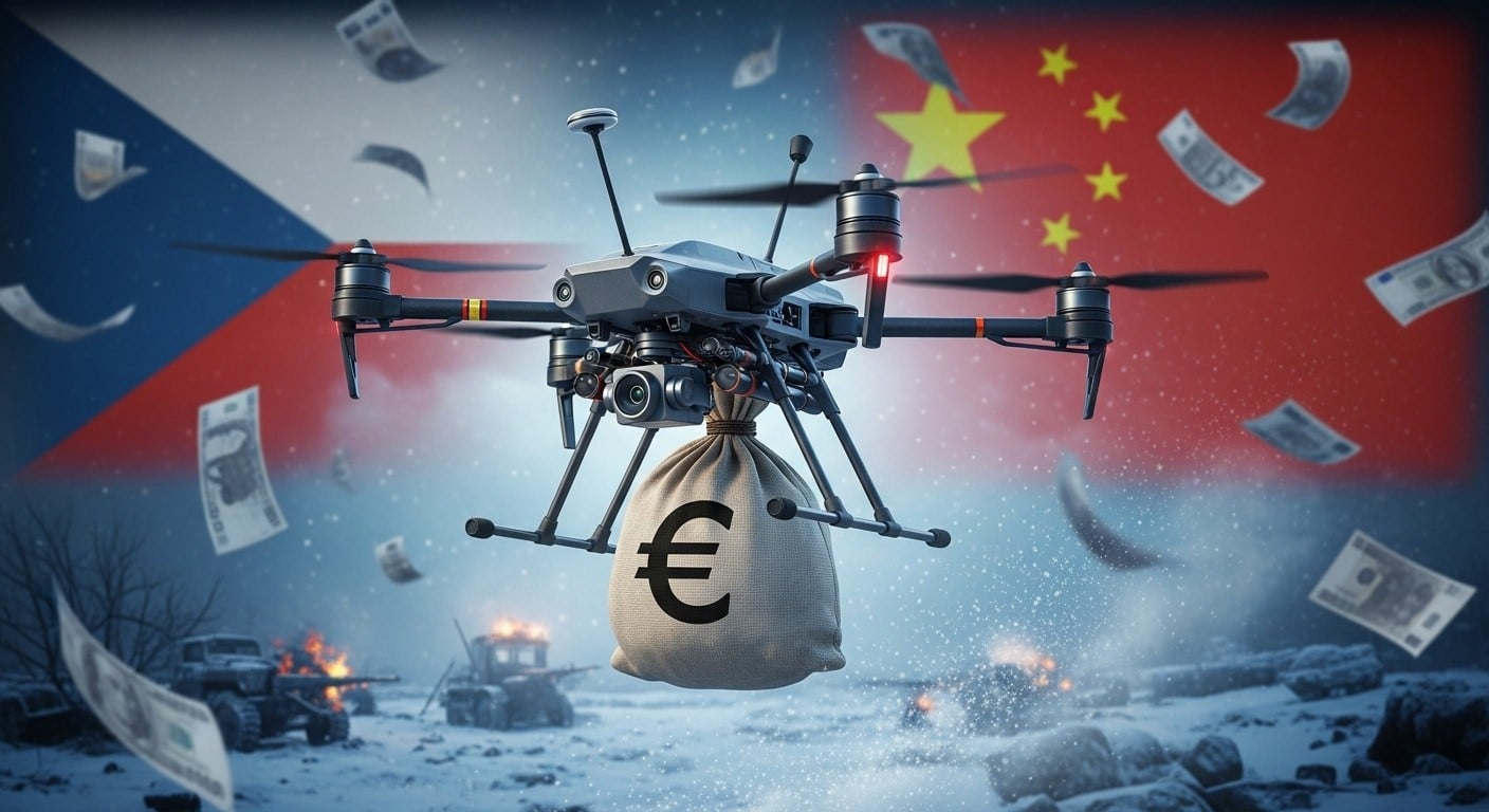 Une société tchèque accusée d’avoir revendu des drones chinois à l’Ukraine jusqu’à 20 fois leur prix. Fraude fiscale, détention du PDG… Plongée dans un scandale qui secoue l’aide militaire.
