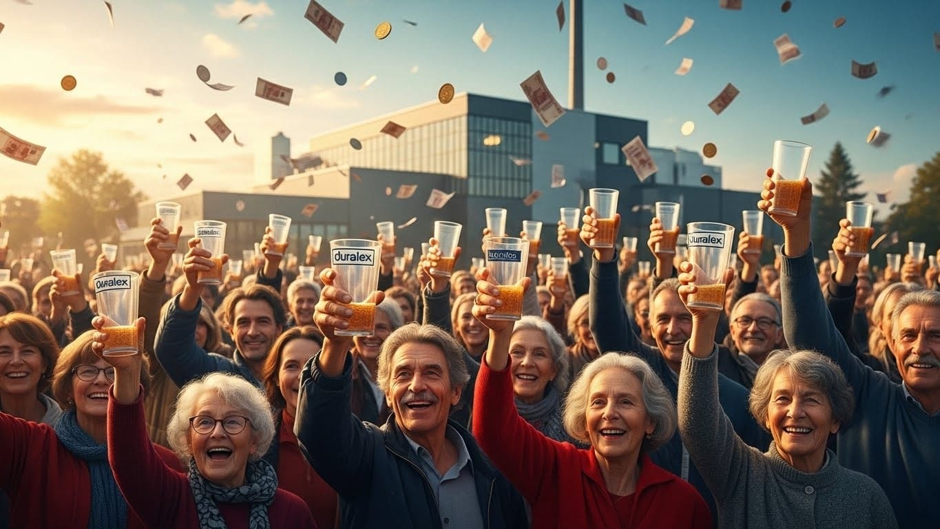 En moins de 24 heures, les Français ont investi 19 millions d’euros pour sauver Duralex, l’emblématique verrerie devenue coopérative. Découvrez l’histoire incroyable d’un succès populaire qui redonne espoir à l’industrie française.