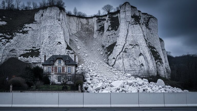 Effondrements Falaises Seine Eure : Le Danger Imminent