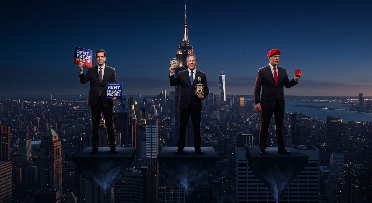 Découvrez Zohran Mamdani, Andrew Cuomo et Curtis Sliwa, les trois rivaux pour devenir maire de New York ce mardi. Favori démocrate, revenant indépendant ou outsider républicain : qui l'emportera ? Analyse exclusive.