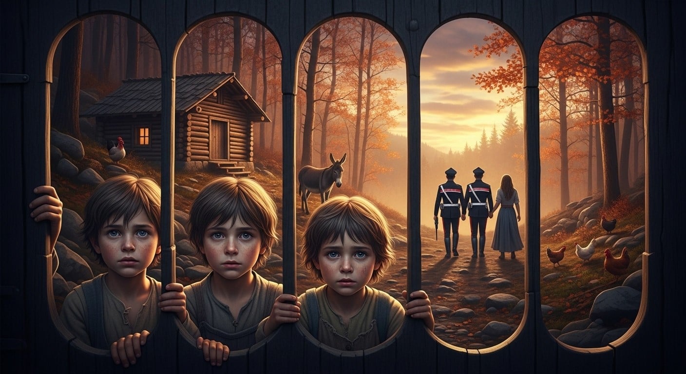 Une famille expatriée vit en pleine forêt italienne sans école ni toilettes. L’État leur retire leurs trois enfants. Polémique énorme jusqu’au gouvernement. Que s’est-il vraiment passé ?