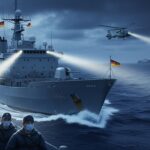 Épidémie à Bord : Le Navire de Guerre Allemand Berlin Fait Demi-Tour