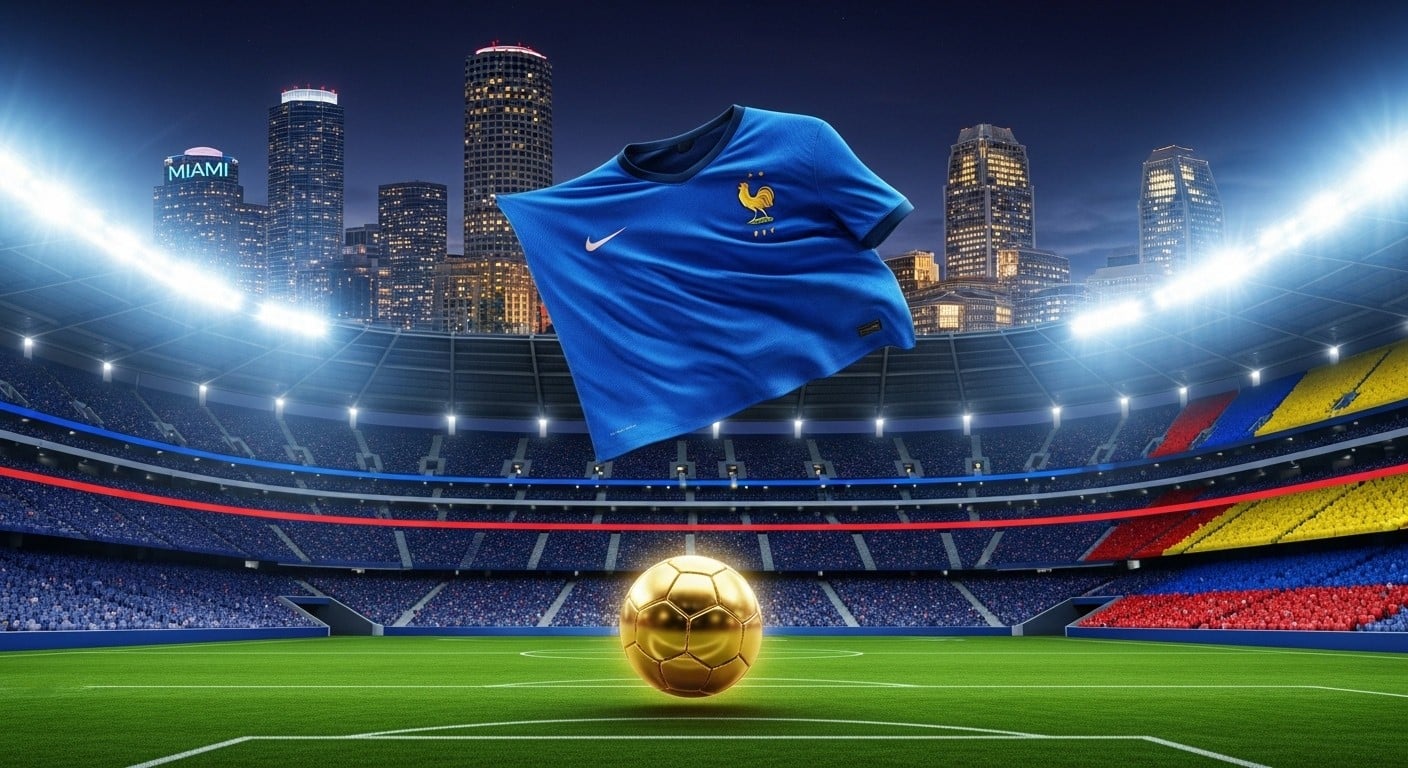 Les Bleus partent en mars aux États-Unis affronter le Brésil et la Colombie en amical. Préparation Mondial 2026, décalage horaire, adversaires de prestige : tout ce qu’il faut savoir sur cette tournée explosive.