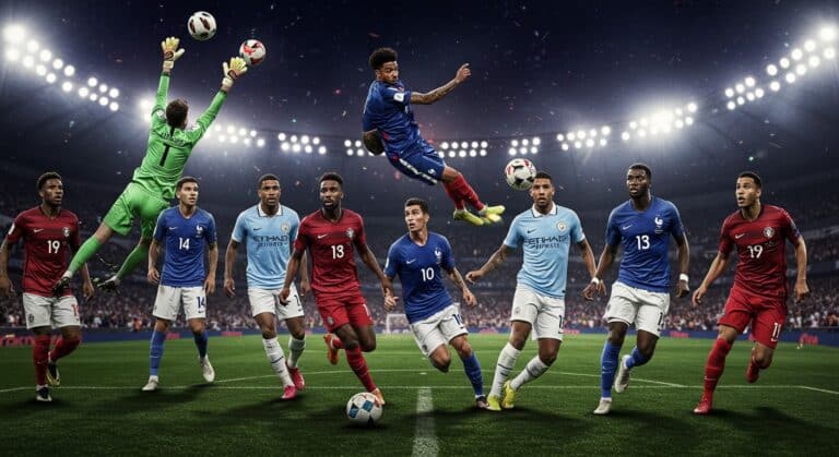 Équipe Type Français Week-End : Mbappé et Cherki Brillent