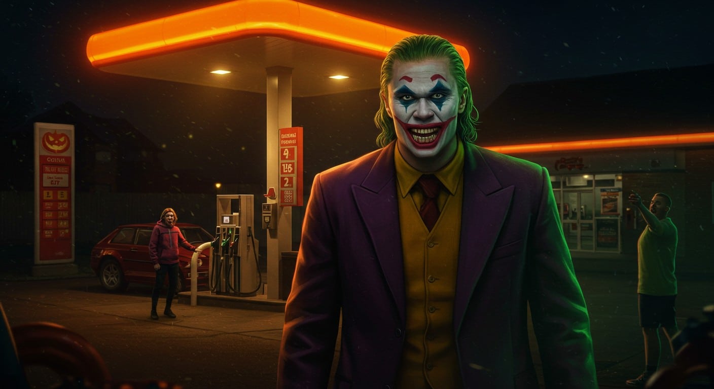 Découvrez comment Erling Haaland, star de Manchester City, a terrifié des clients en Joker pour Halloween. Vidéo virale, réactions drôles et stats impressionnantes du buteur norvégien !