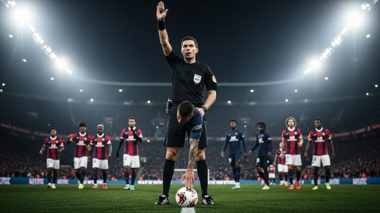 Erreur d’Arbitrage Lille-Paris FC : Le Pénalty Scandaleux Reconnu