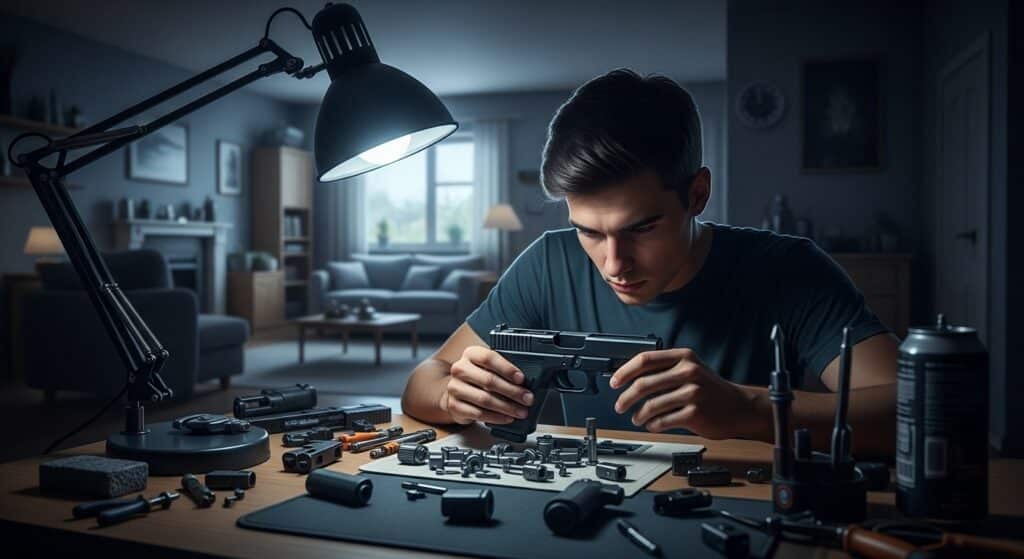 Étudiant Remilitarise Armes à Grigny