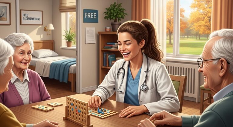 Étudiants Infirmiers Logés Chez Seniors
