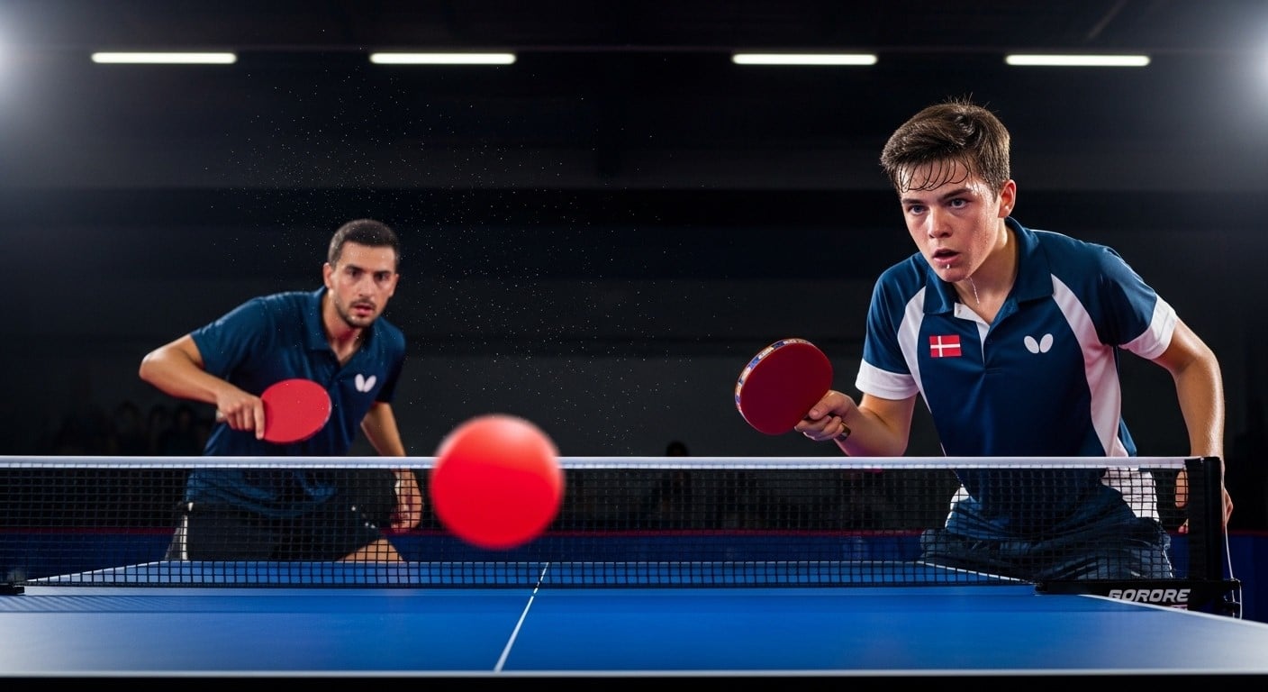 Découvrez le combat épique de Félix Lebrun aux WTT Champions de Francfort : mené 3-0, il revient à 3-2 avant de craquer face à Anders Lind. Analyse complète d'un match haletant.