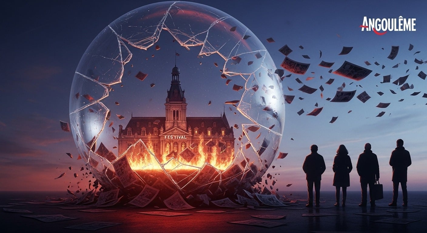 Le Festival d’Angoulême 2026 est menacé d’annulation pure et simple. Auteurs en boycott, grands éditeurs qui claquent la porte, subventions en chute libre… Le plus grand rendez-vous BD mondial vacille. Décryptage complet d’une crise historique.