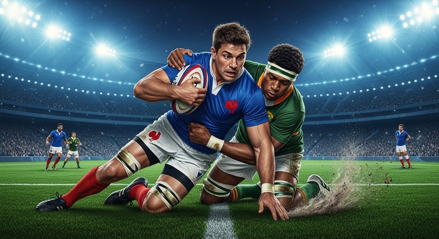 Découvrez les notes détaillées des joueurs français après la lourde défaite 17-32 face aux Springboks. Ramos brille, pack dominé : analyse complète et avis exclusifs.
