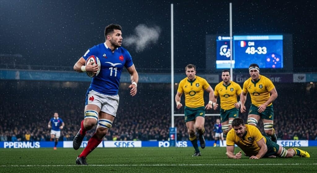 France-Australie 48-33 : Victoire Flatteuse mais Inquiétante