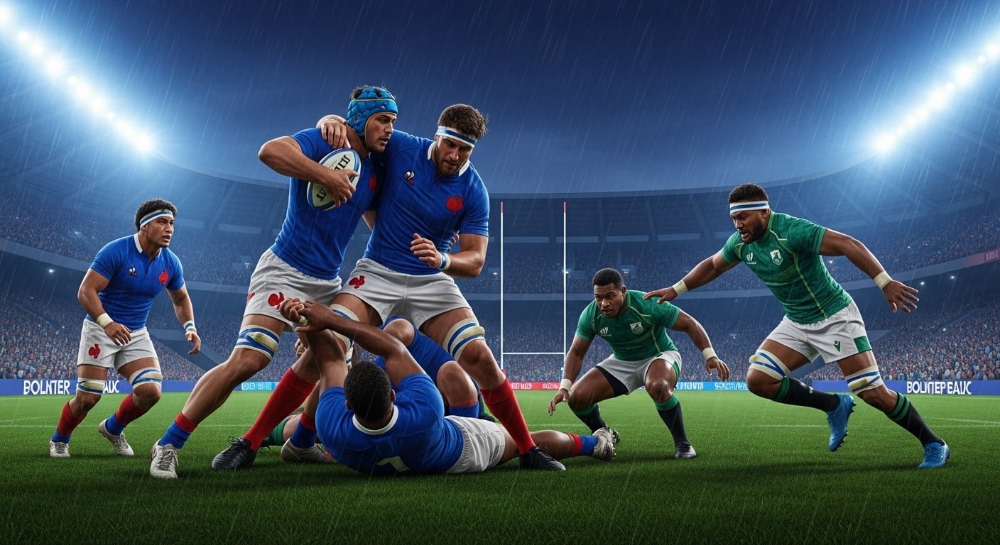 Découvrez l'analyse complète du match France-Fidji (34-21) : les Bleus s'imposent difficilement à Bordeaux. Peur bleue, essais clés et perspectives pour l'Australie.