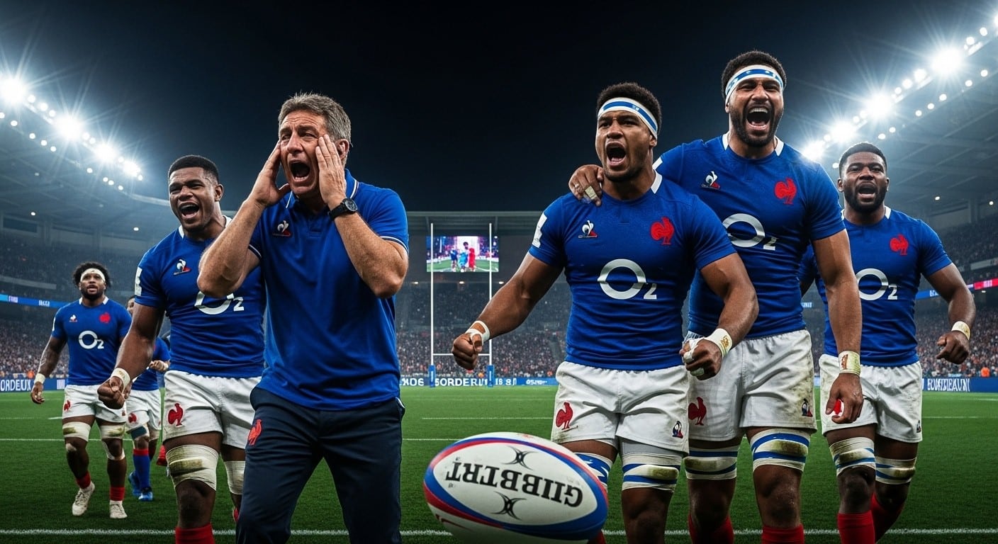 Découvrez l'analyse détaillée de la victoire laborieuse des Bleus face aux Fidji (34-21). Galthié satisfait malgré les difficultés, indiscipline et réactions clés.