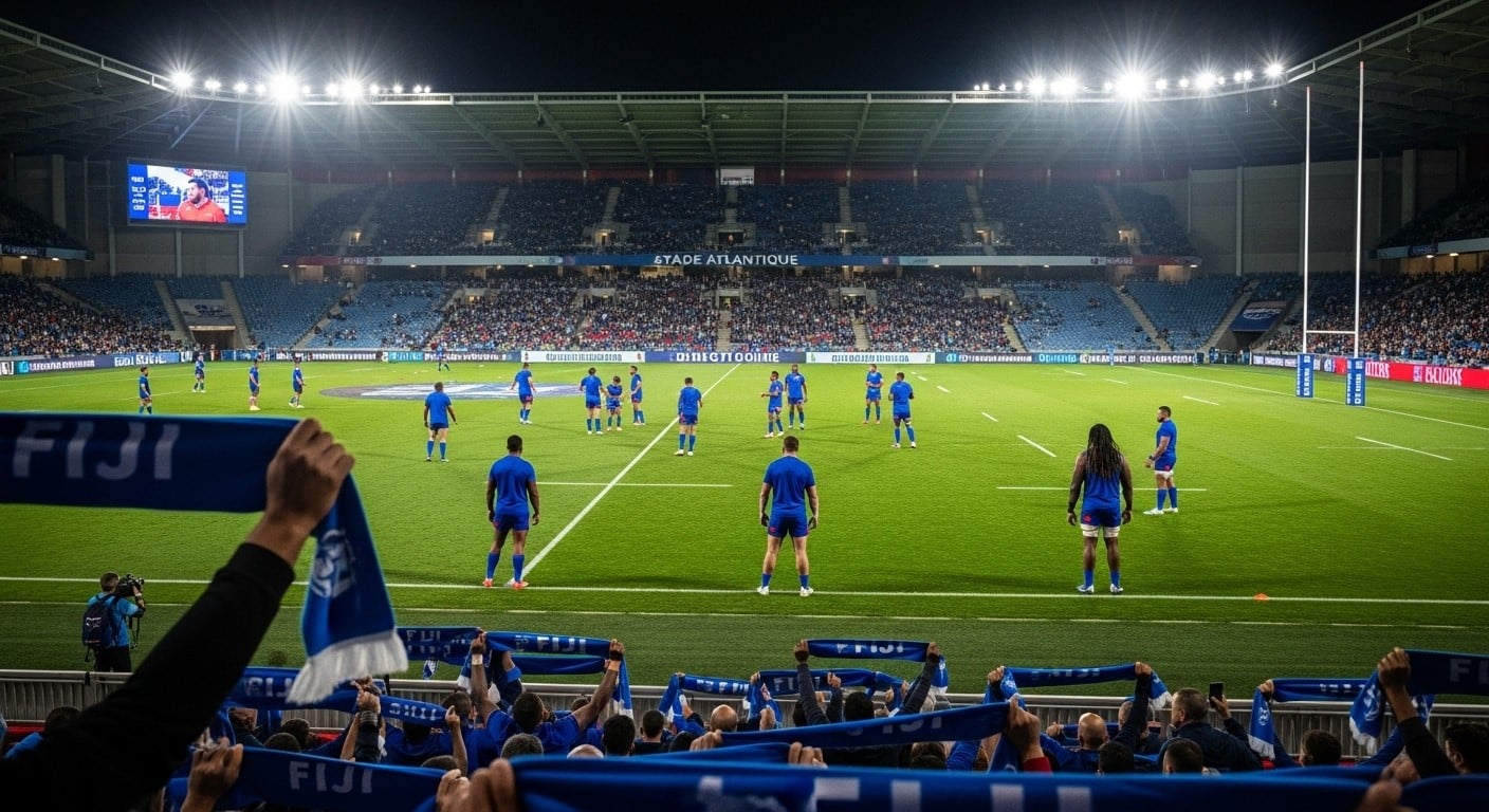 Découvrez les raisons économiques et stratégiques derrière le choix de Bordeaux pour France-Fidji. Un match gagnant-gagnant pour le rugby français!