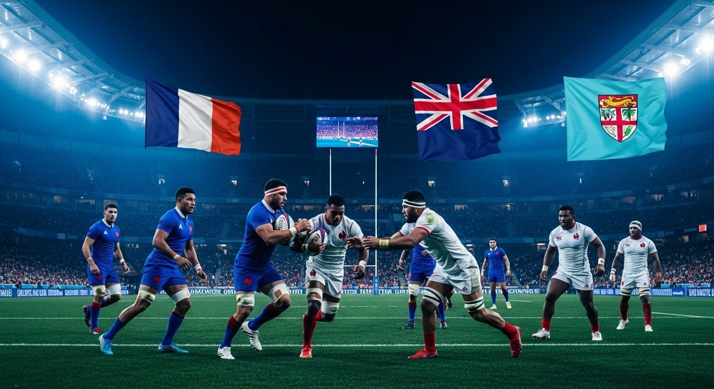 Découvrez l'heure exacte et la chaîne pour suivre France-Fidji, 2e match automnal du XV de France. Composition, enjeux après la défaite sud-africaine : tout pour ne rien manquer !