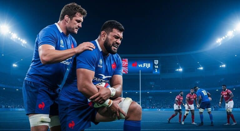 France-Fidji : Meafou Forfait, Coup Dur pour les Bleus