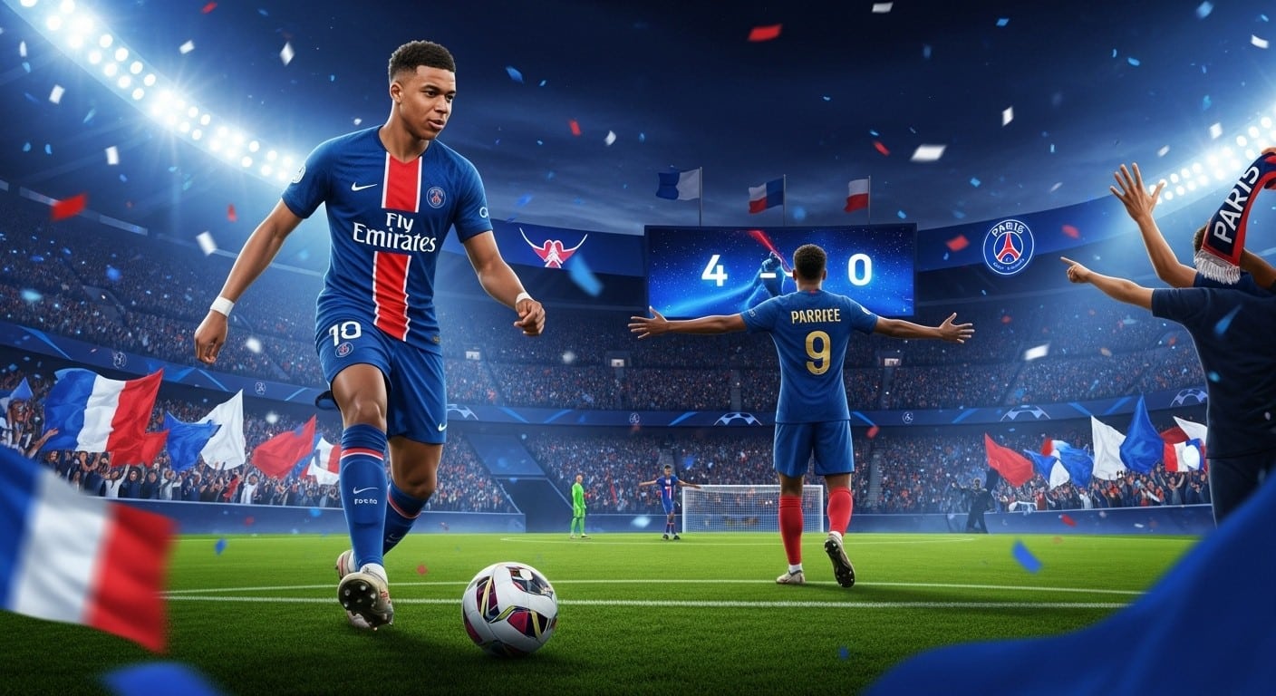 Découvrez les notes des Bleus après le 4-0 face à l'Ukraine : Olise étincelant, Cherki discret. Qualification pour le Mondial 2026 assurée au Parc des Princes !