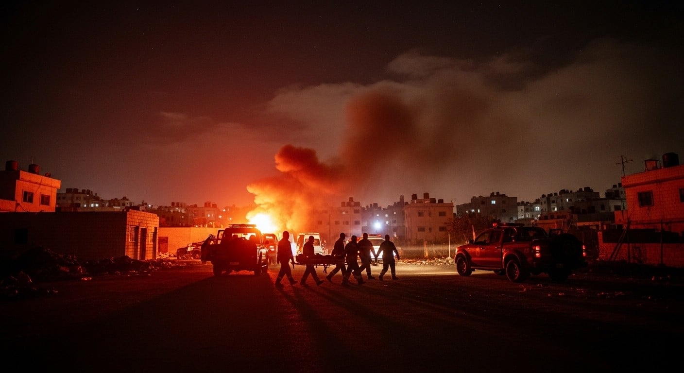 Une frappe israélienne a tué au moins 11 personnes dans un camp de réfugiés palestiniens au Liban. Tsahal parle d’une cible du Hamas. Analyse complète d’un drame qui ravive les tensions régionales.
