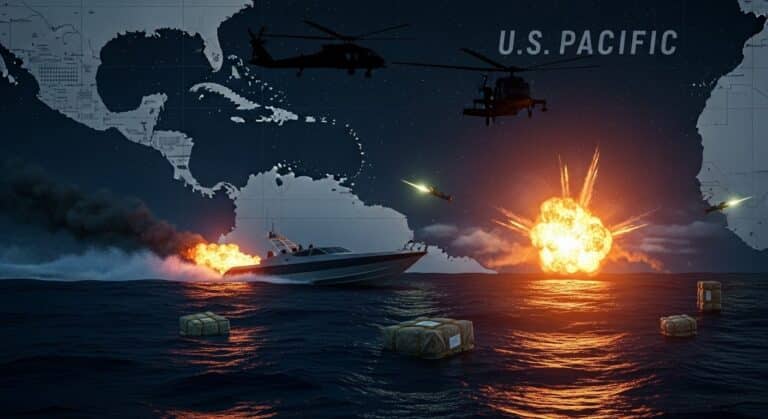 Frappe US Pacifique: 3 Morts Narco-Terroristes