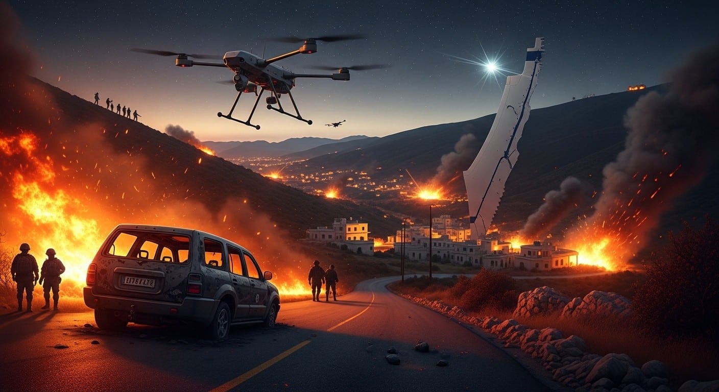 Découvrez les frappes israéliennes au Liban tuant 3 personnes malgré le cessez-le-feu de 2024. Analyse des tensions avec Hezbollah et impacts régionaux.