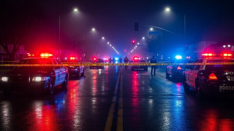 Fusillade en Californie : 4 Morts à Stockton, l’Amérique Sous le Choc